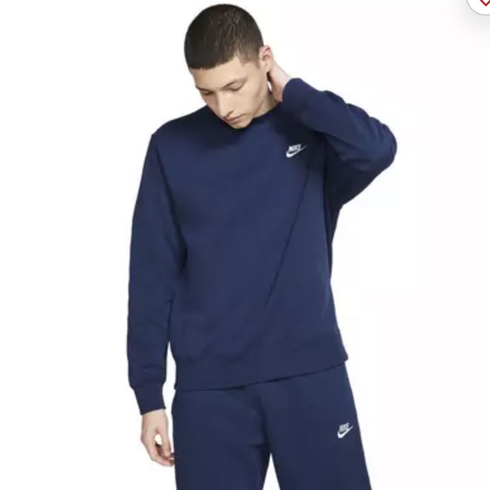 Nike Men's Blue Crewneck Sweater Size XL